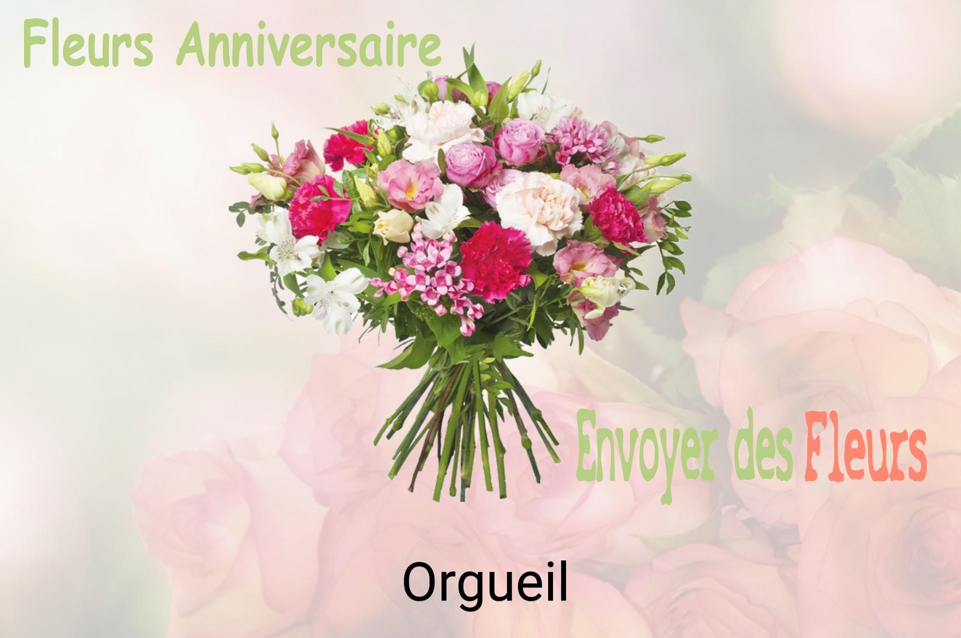 Bouquet de fleurs d’anniversaire livré à Orgueil